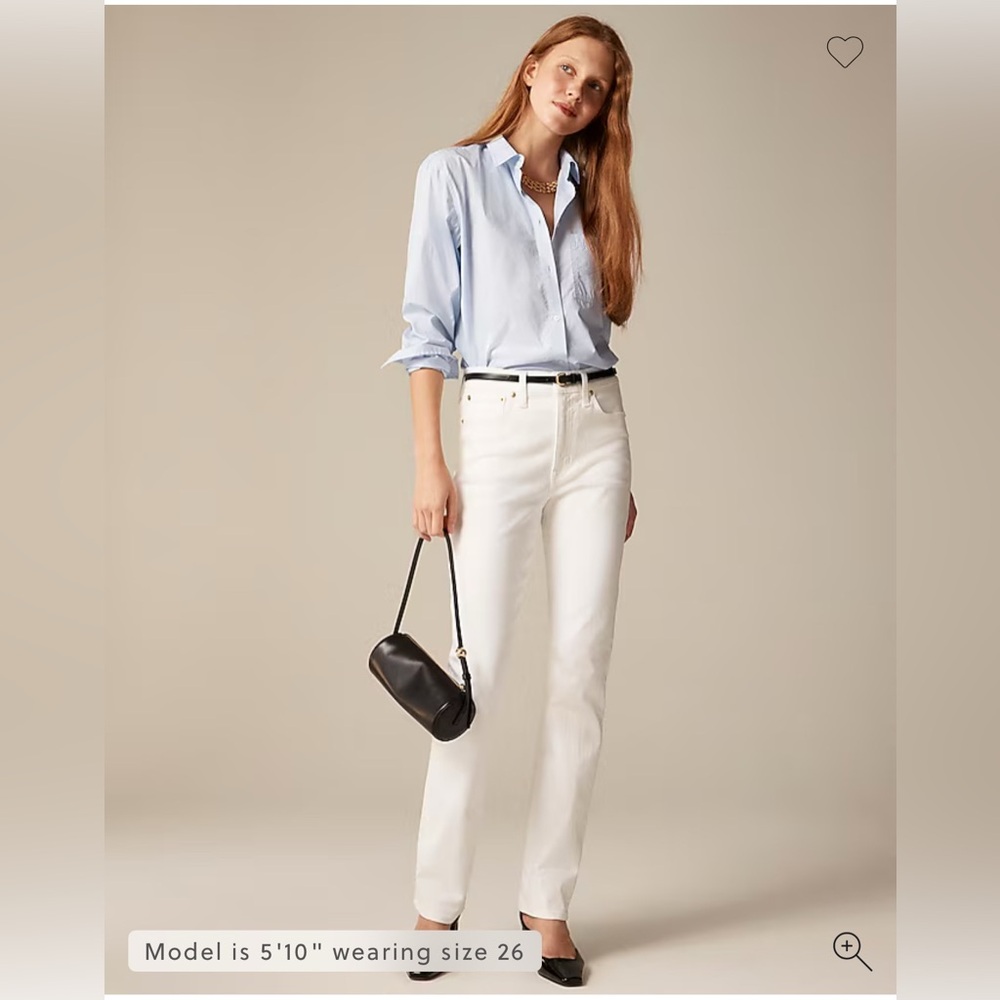J Crew Petite slim-straight jean NWT